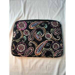 Vera Bradley Bandana Swirl Quilted Laptop Sleeve Case Protective Cover